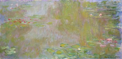 Seerosen in Giverny, 1917 von Claude Monet